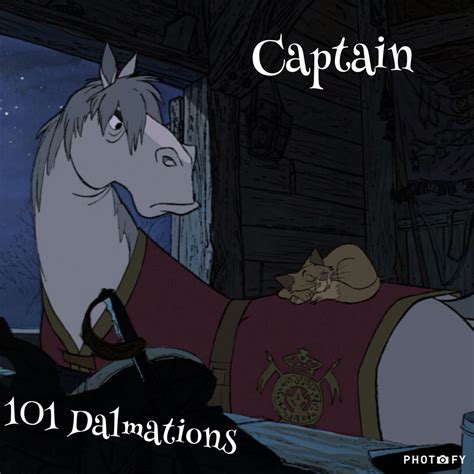 captain horse disney|101 dalmatians captain the horse.